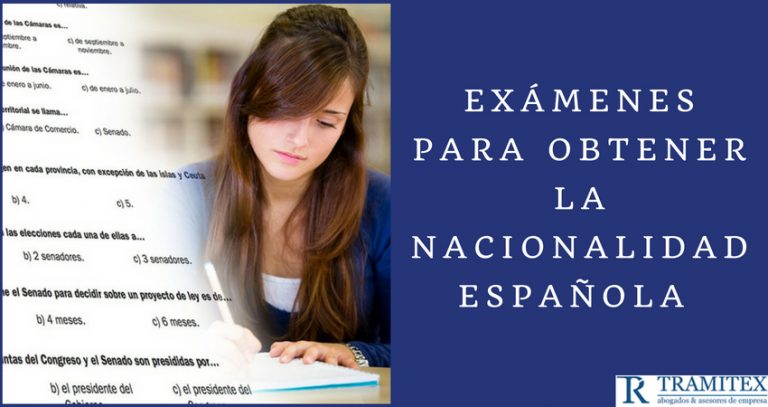 Exámenes para obtener la nacionalidad española