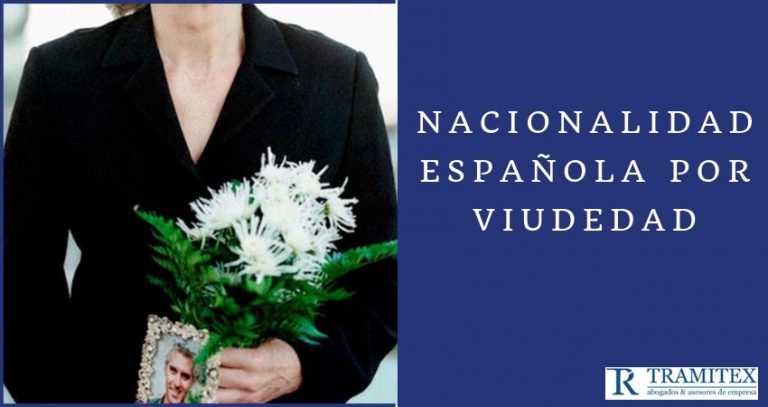 nacionalidad española por viudedad