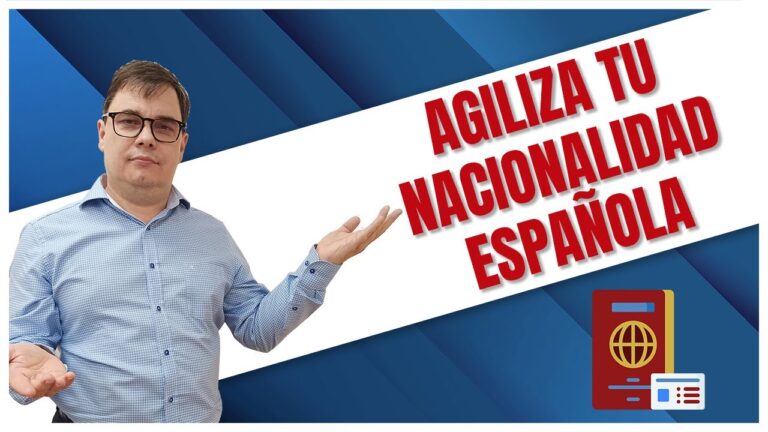 Agilizar nacionalidad española