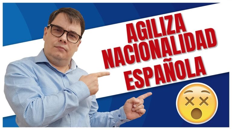 Agilizar nacionalidad española